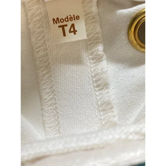 Tilley Endurables T4 Cotton Duck Sun Hat 6 7/8 XS 55.5cm Vintage HTF Ivory Green - Picture 6 of 15